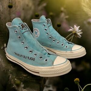 Converse Golf Le Fleur x Chuck 70 Gulf Stream Blue Unisex Womens 8.5 Mens 6.5